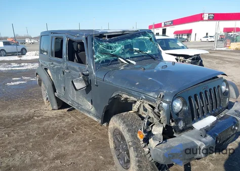 2017 Jeep Wrangler Unlimited Willy Wheeler 4X4 z USA, uszkodzony, nr VIN 1C4BJWDGXHL601586